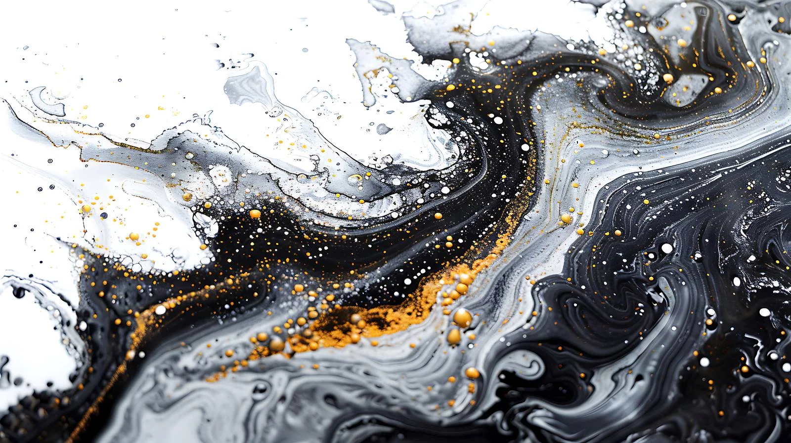 Marble patterns emerge on water after gasoline spill — free download from Dotvec