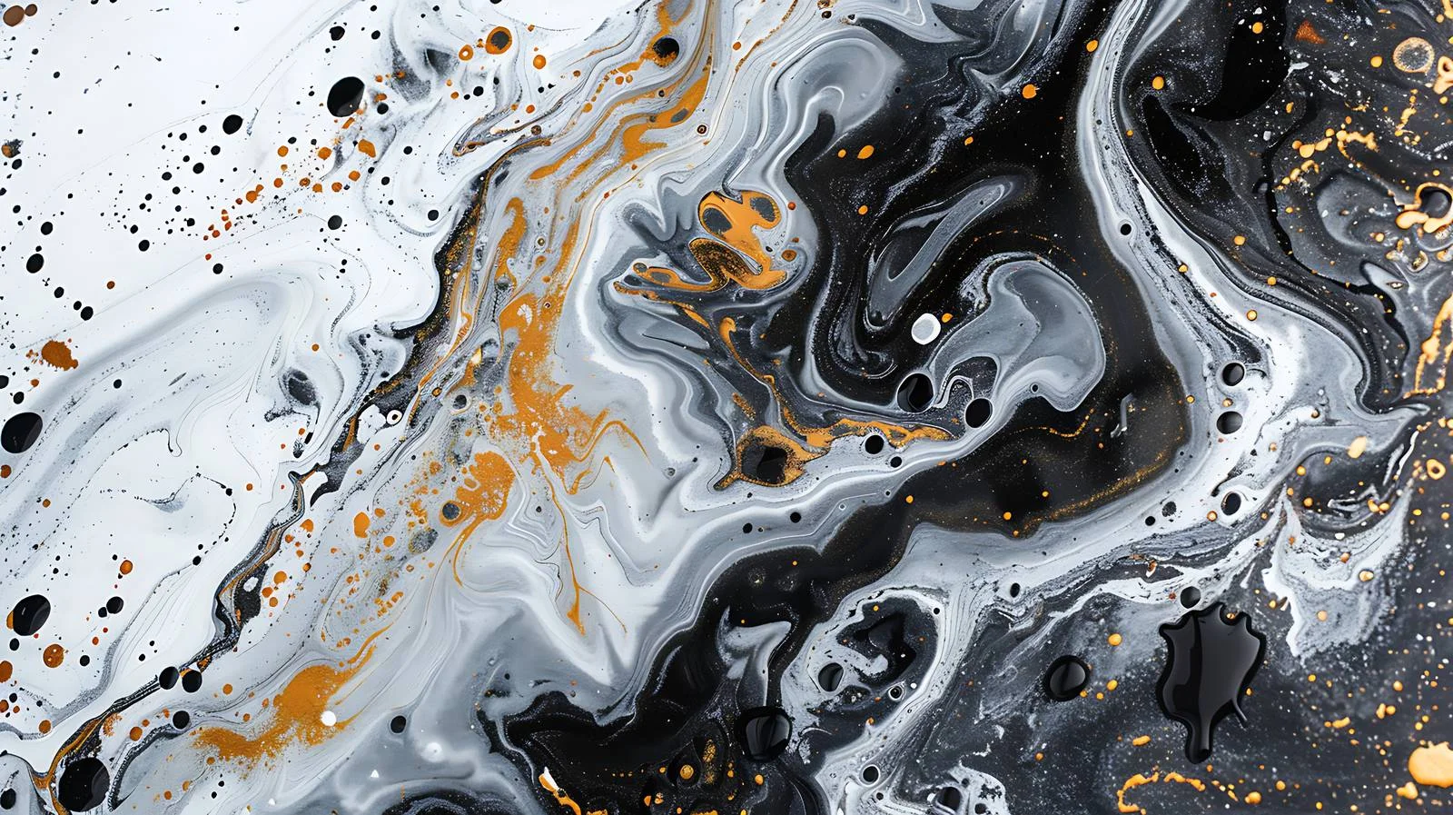 Marble spills creating patterns on water — free download from Dotvec