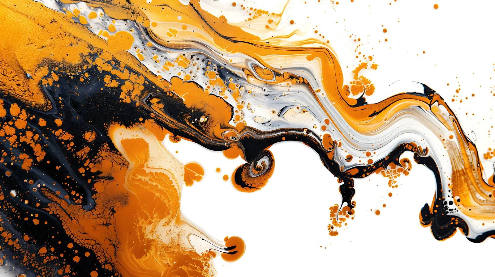 Marble spills creating patterns on water surface — free download from Dotvec