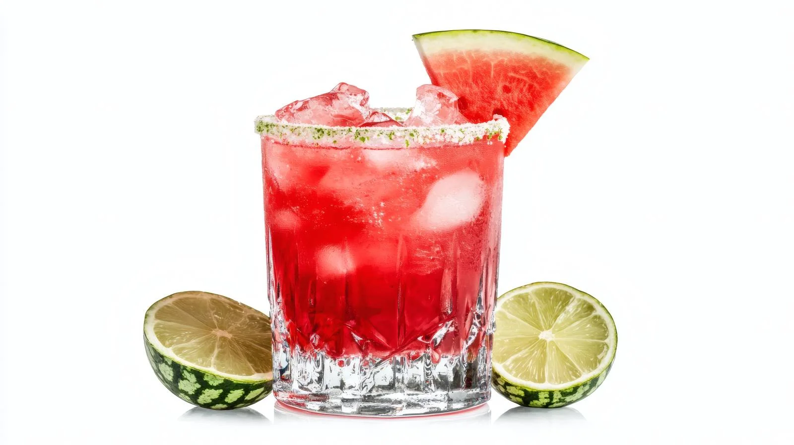 Refreshing Watermelon Margarita with Ice — free download from Dotvec