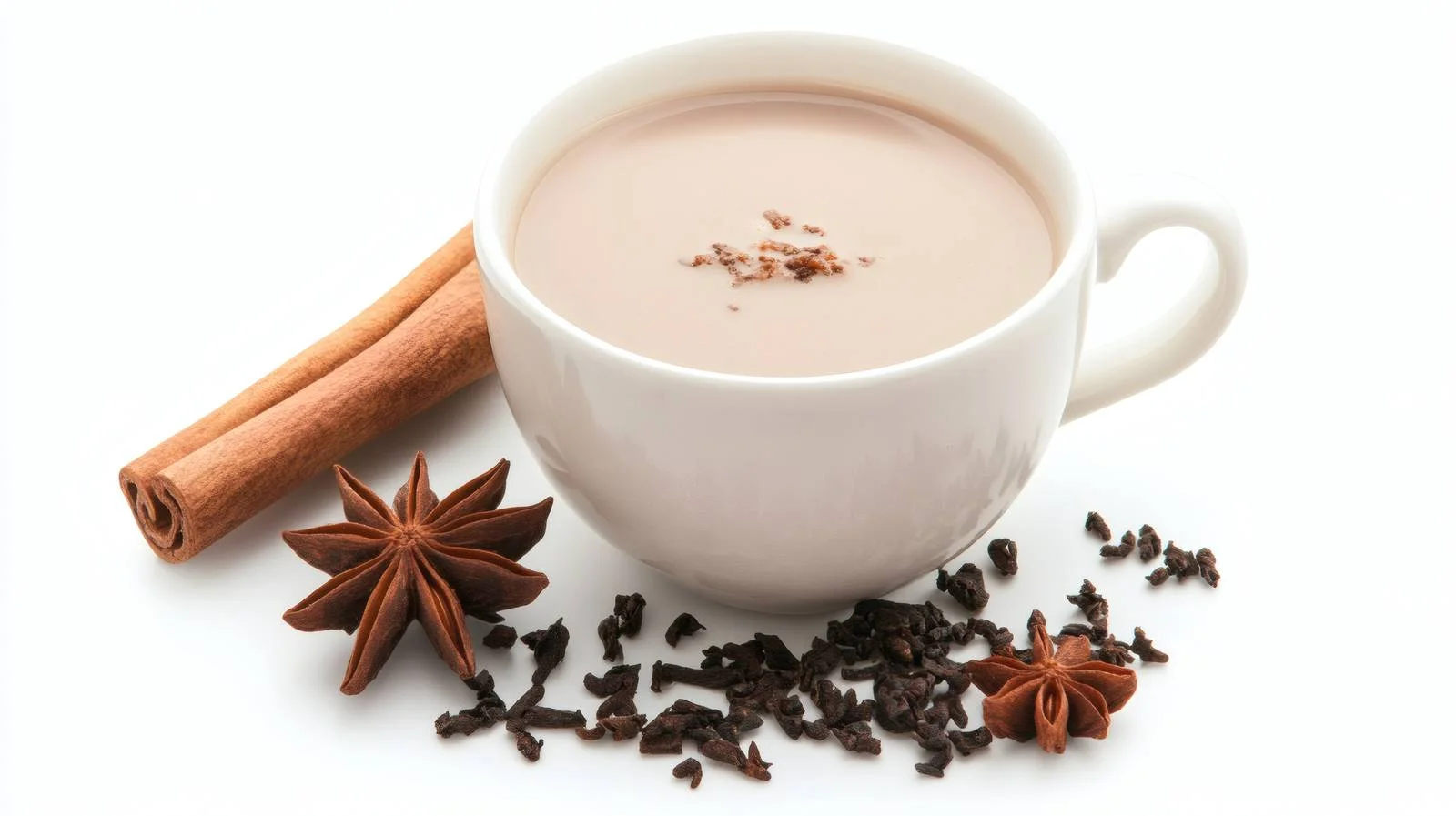Exquisite Masala Chai Tea on White — free download from Dotvec
