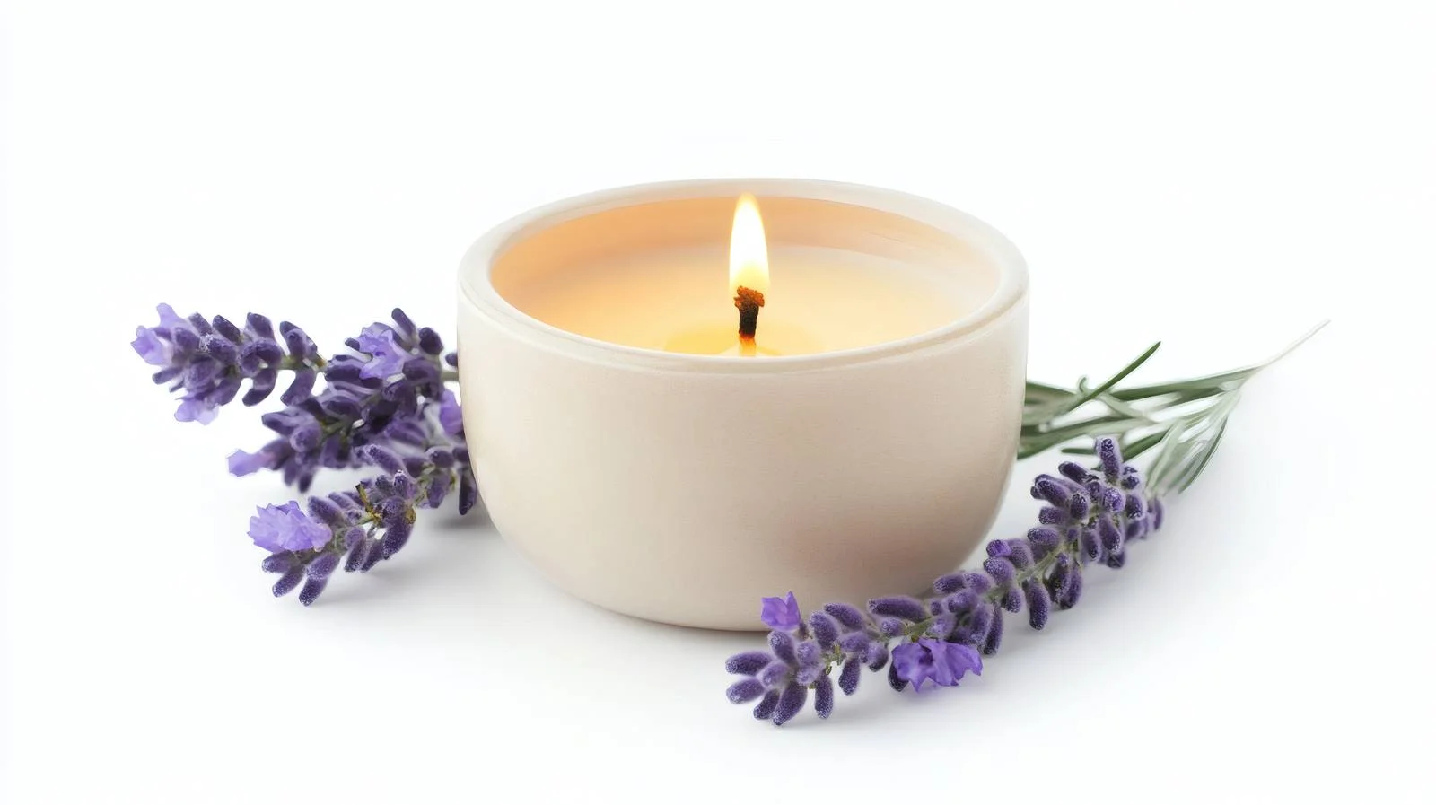 Aromatherapy Candle on White Background — free download from Dotvec