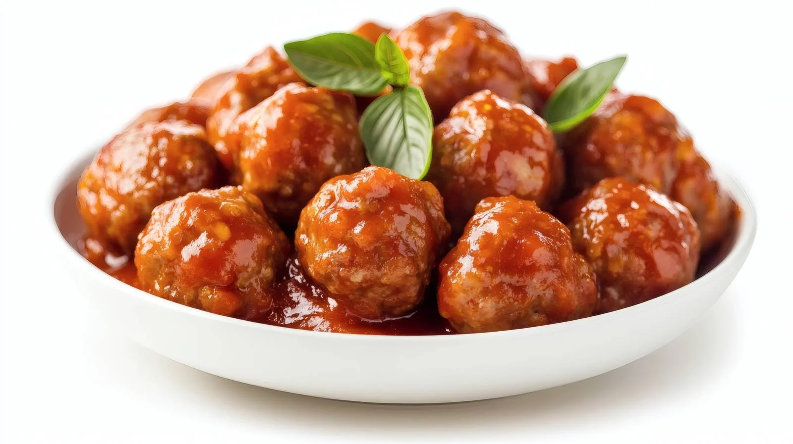Savory Meatballs in Tomato Sauce — free download from Dotvec
