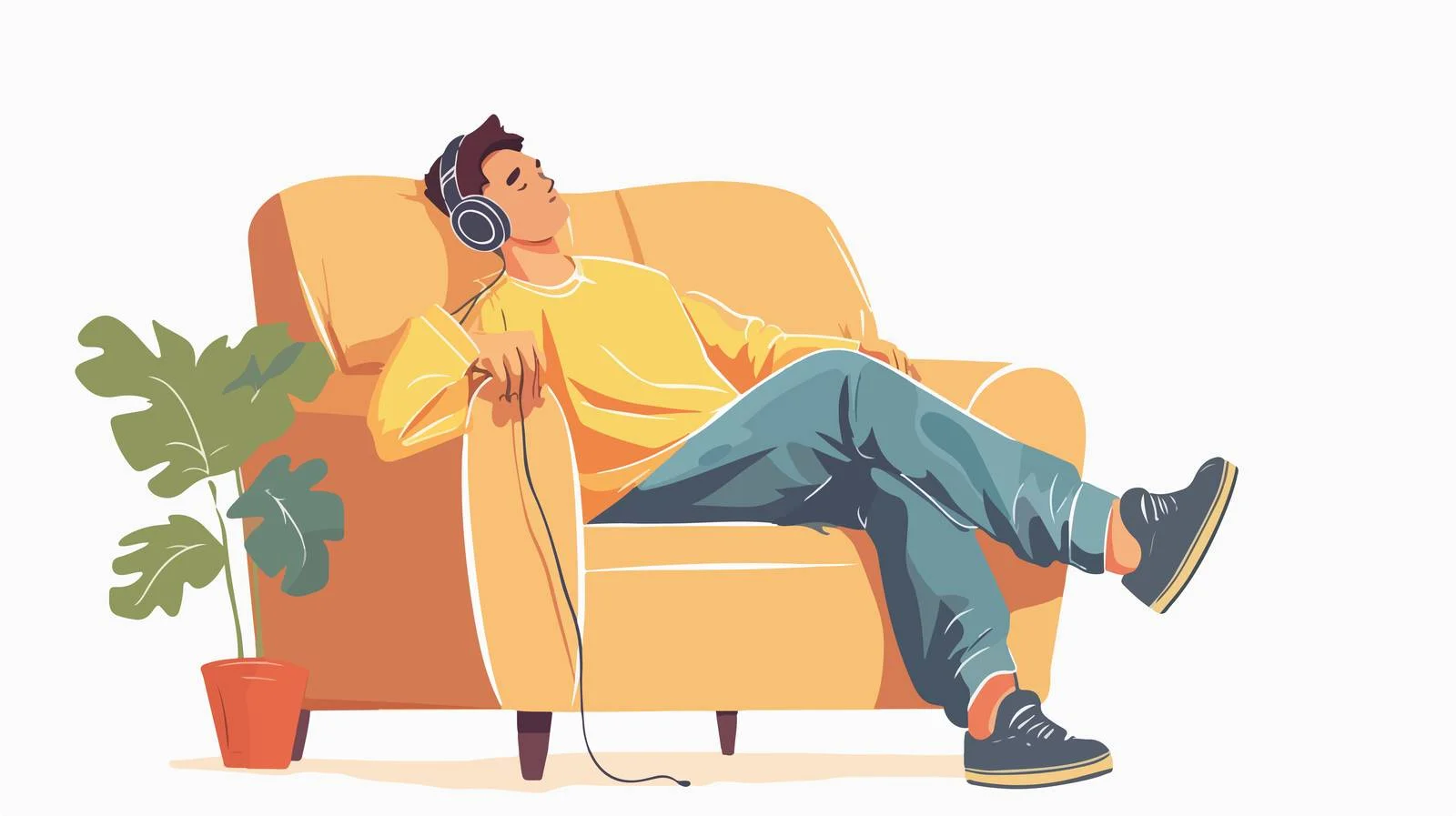 Relaxing Music Time on Sofa — free download from Dotvec