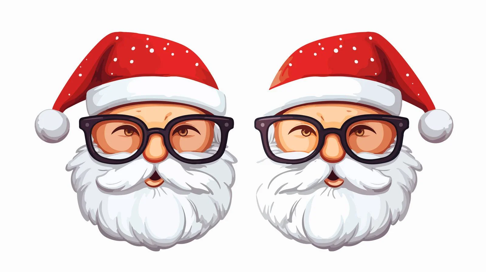 Santa Claus Christmas Banner Vector Illustration — free download from Dotvec