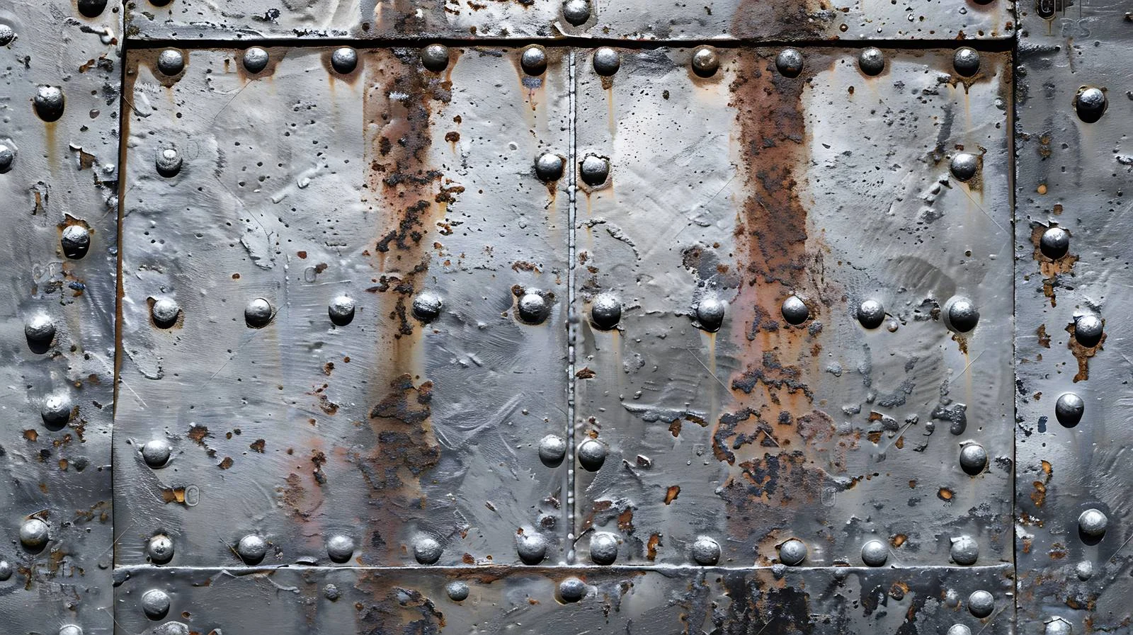 Aged Metal Texture with Ship Rivets — free download from Dotvec