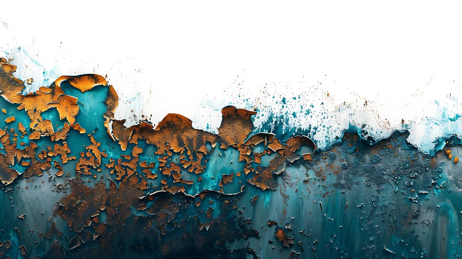 Vivid Metallic Paint with Peeling Texture — free download from Dotvec