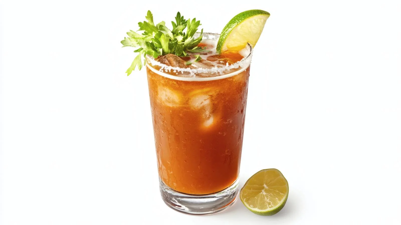 Refreshing Michelada Beer Cocktail on White Background — free download from Dotvec