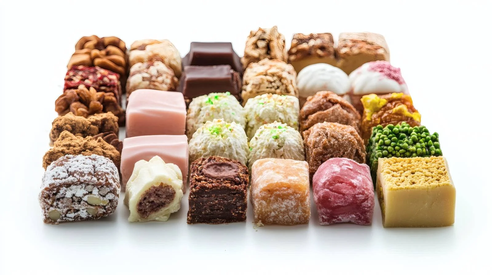 Traditional Turkish Delights and Arabic Desserts — free download from Dotvec