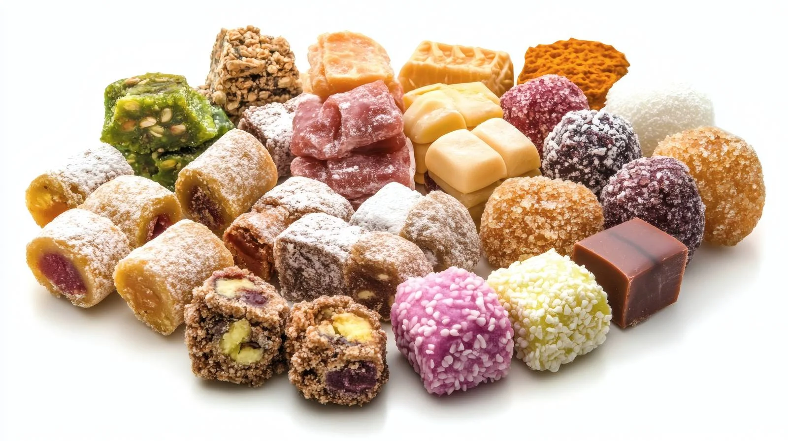 Exquisite Middle Eastern Delicacies with Turkish Delights — free download from Dotvec