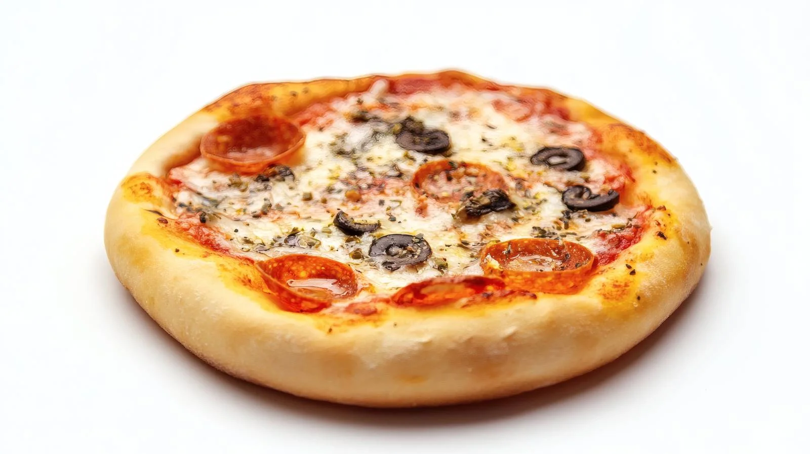 Mini Pizza on White Background — free download from Dotvec