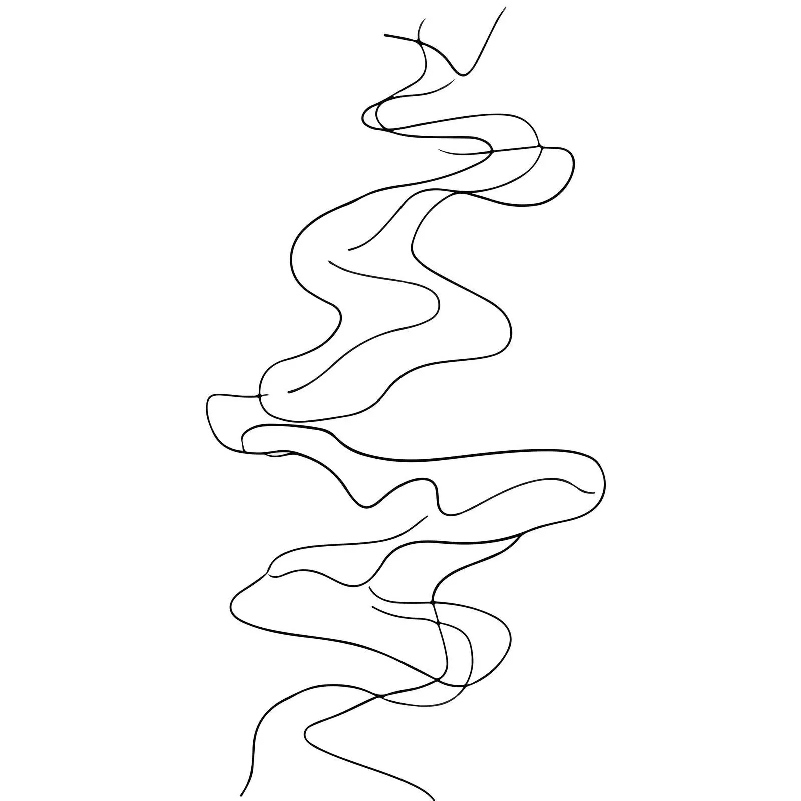 Abstract Zigzag Flow Artwork — free download from Dotvec