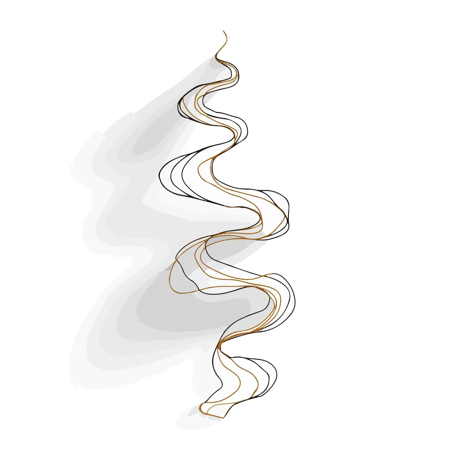 Abstract Zigzag Flow Artistic Image — free download from Dotvec