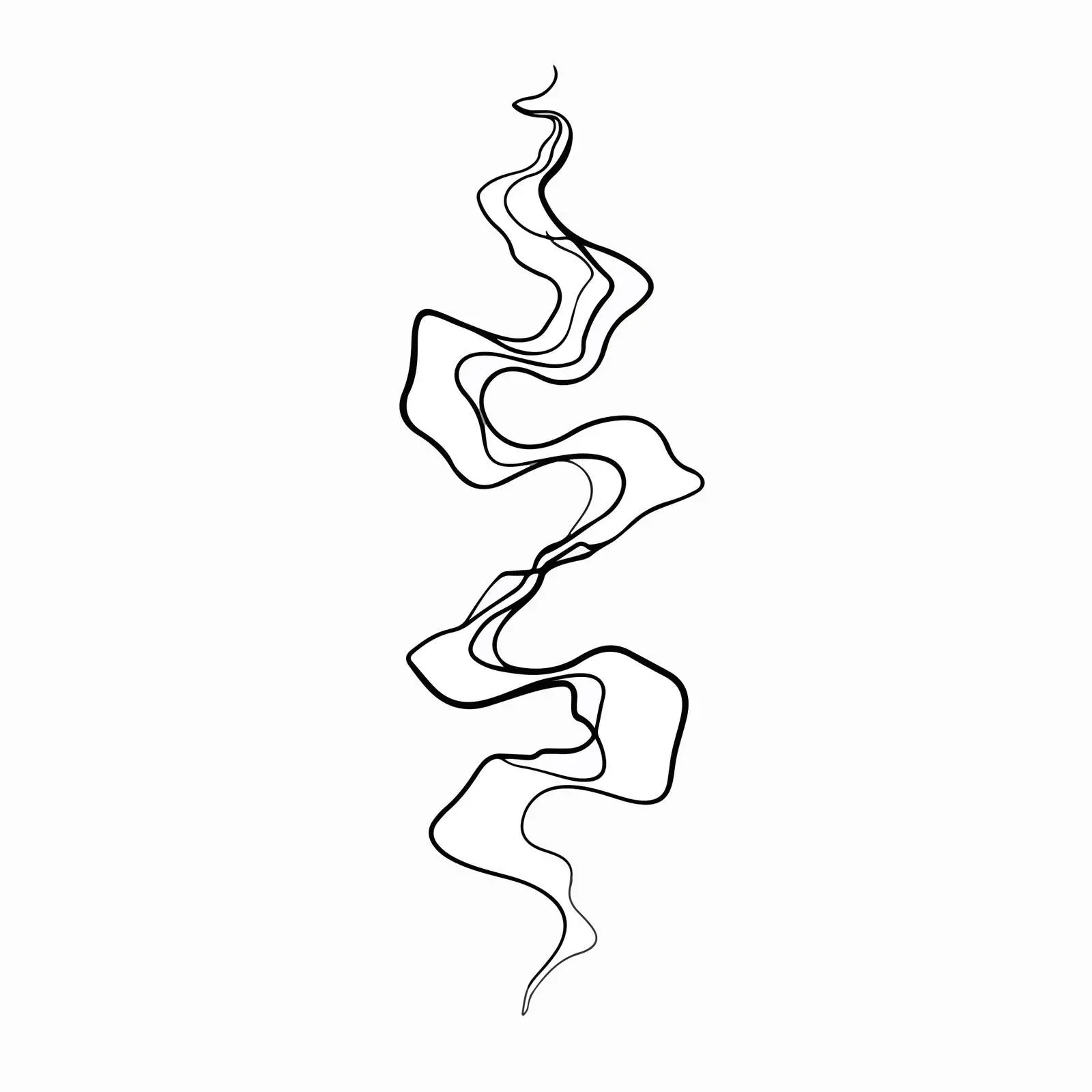 Abstract Zigzag Flow Artwork — free download from Dotvec