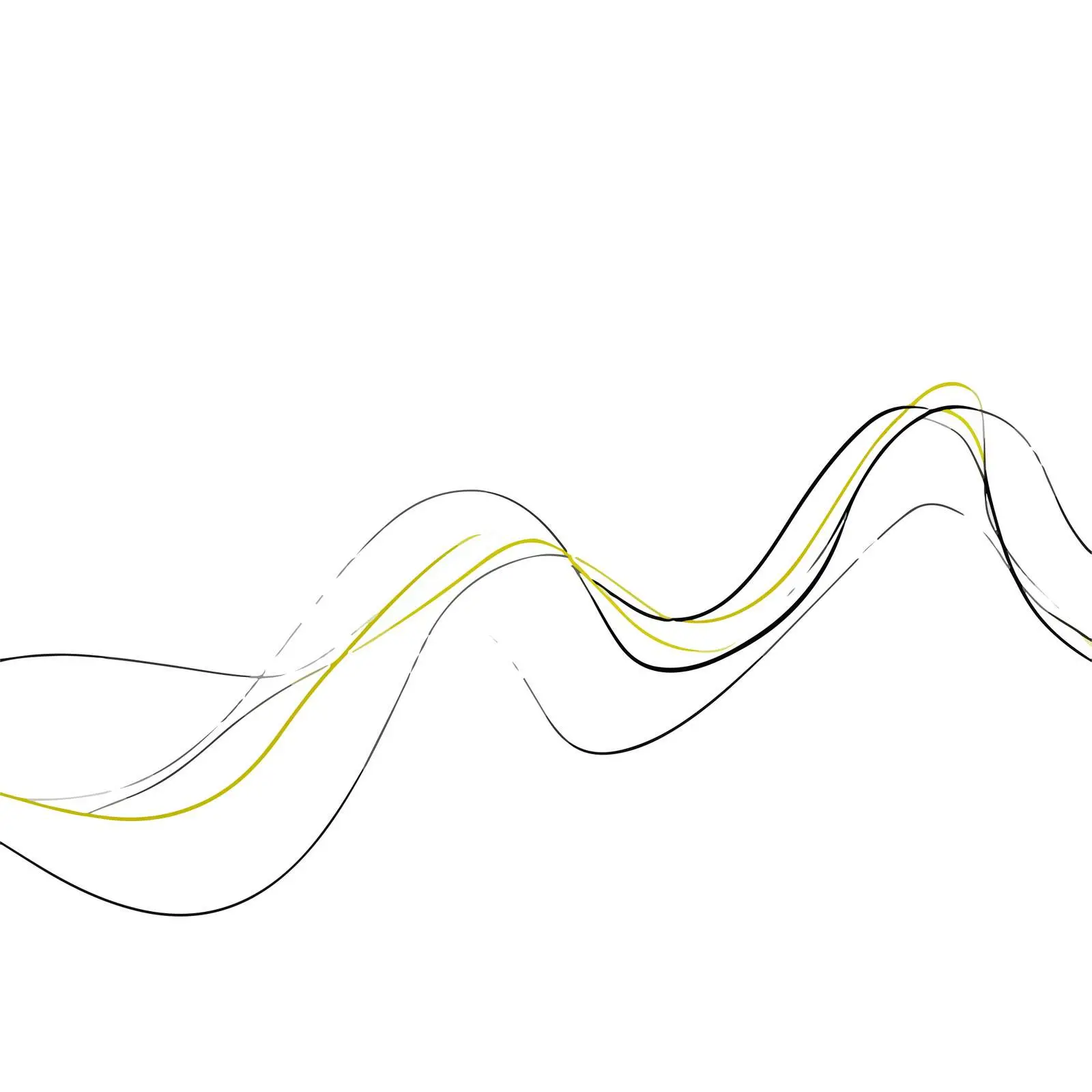 Abstract Minimal Zigzag Flow Art – free zigzag image from Dotvec