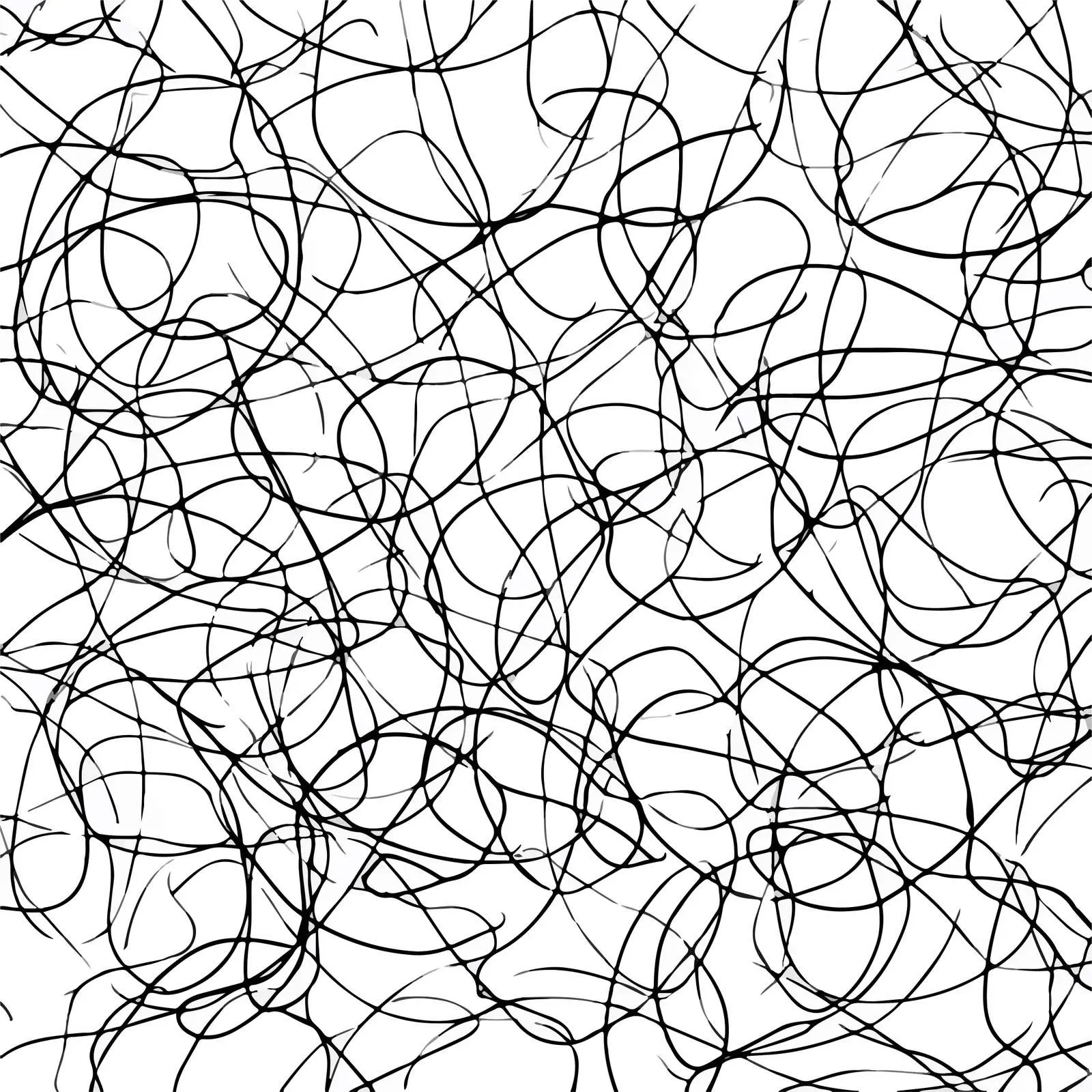 Continuous Line Scribble Pattern Abstraction — free download from Dotvec