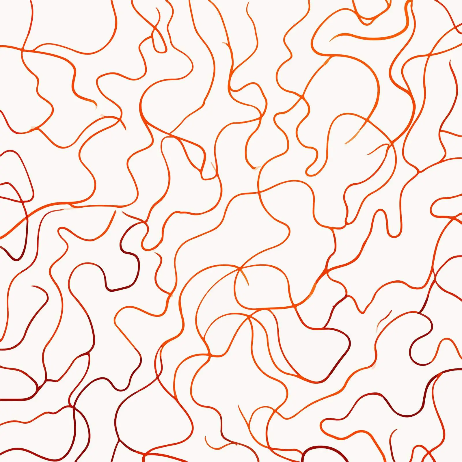 Abstract Chaos Line Art — free download from Dotvec