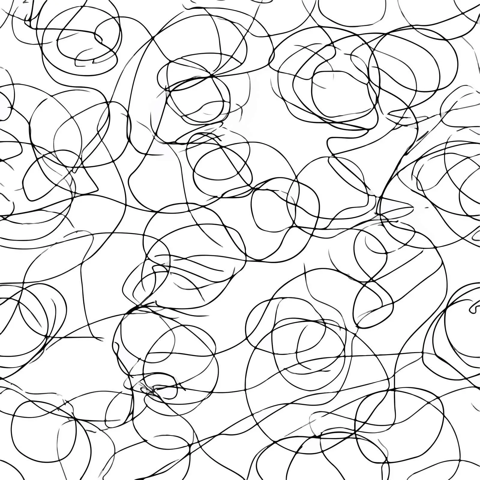 Chaotic Scribble Pattern Flow — free download from Dotvec