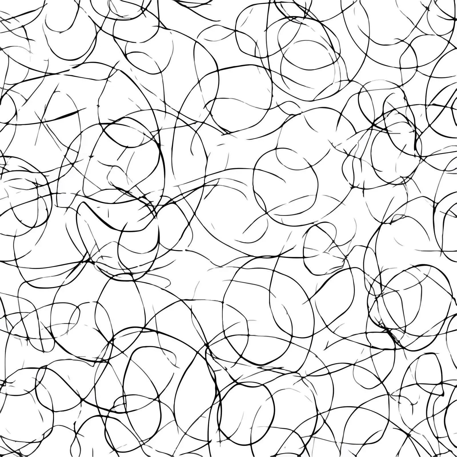 Abstract Scribble Pattern Art — free download from Dotvec