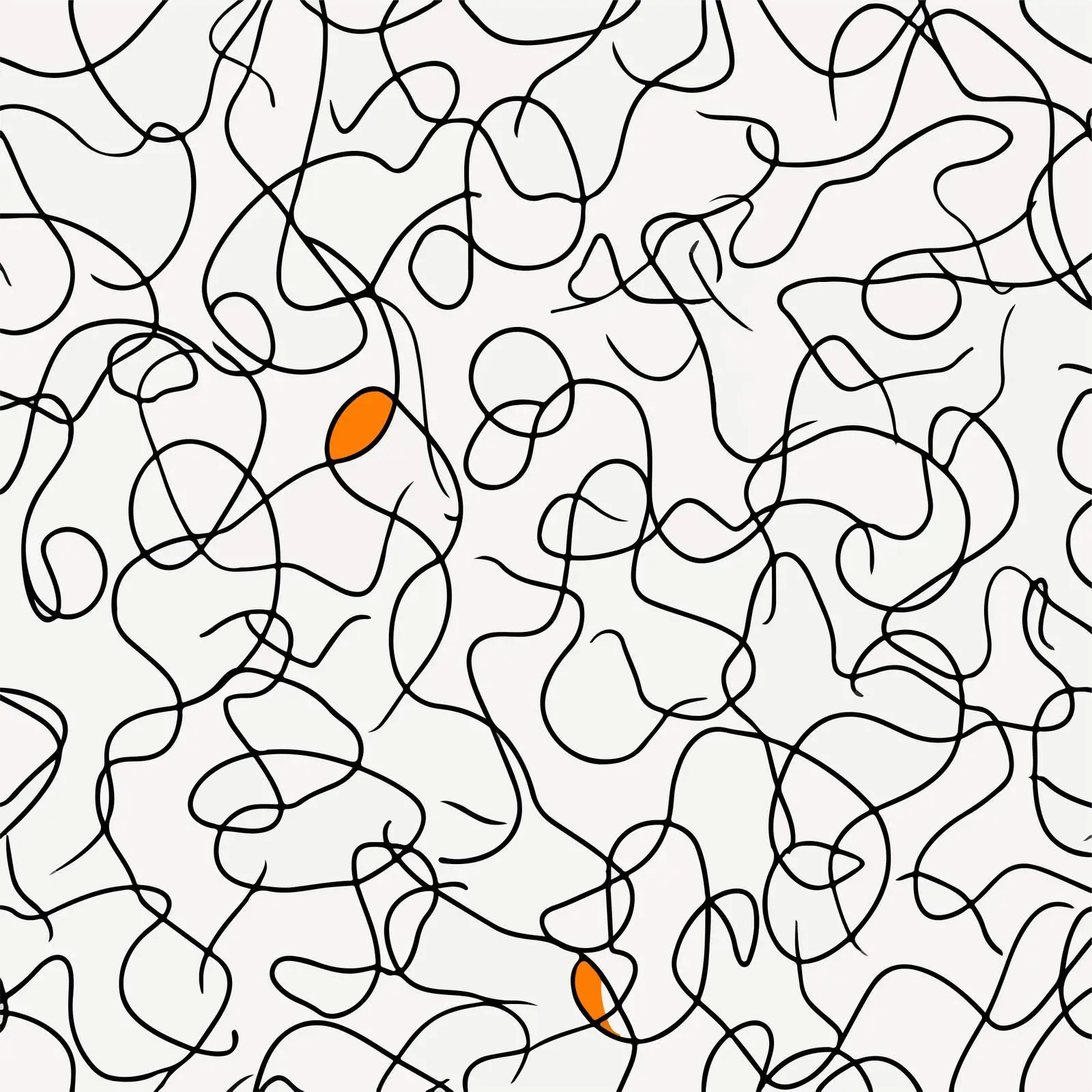 Abstract Line Scribble Pattern Design — free download from Dotvec