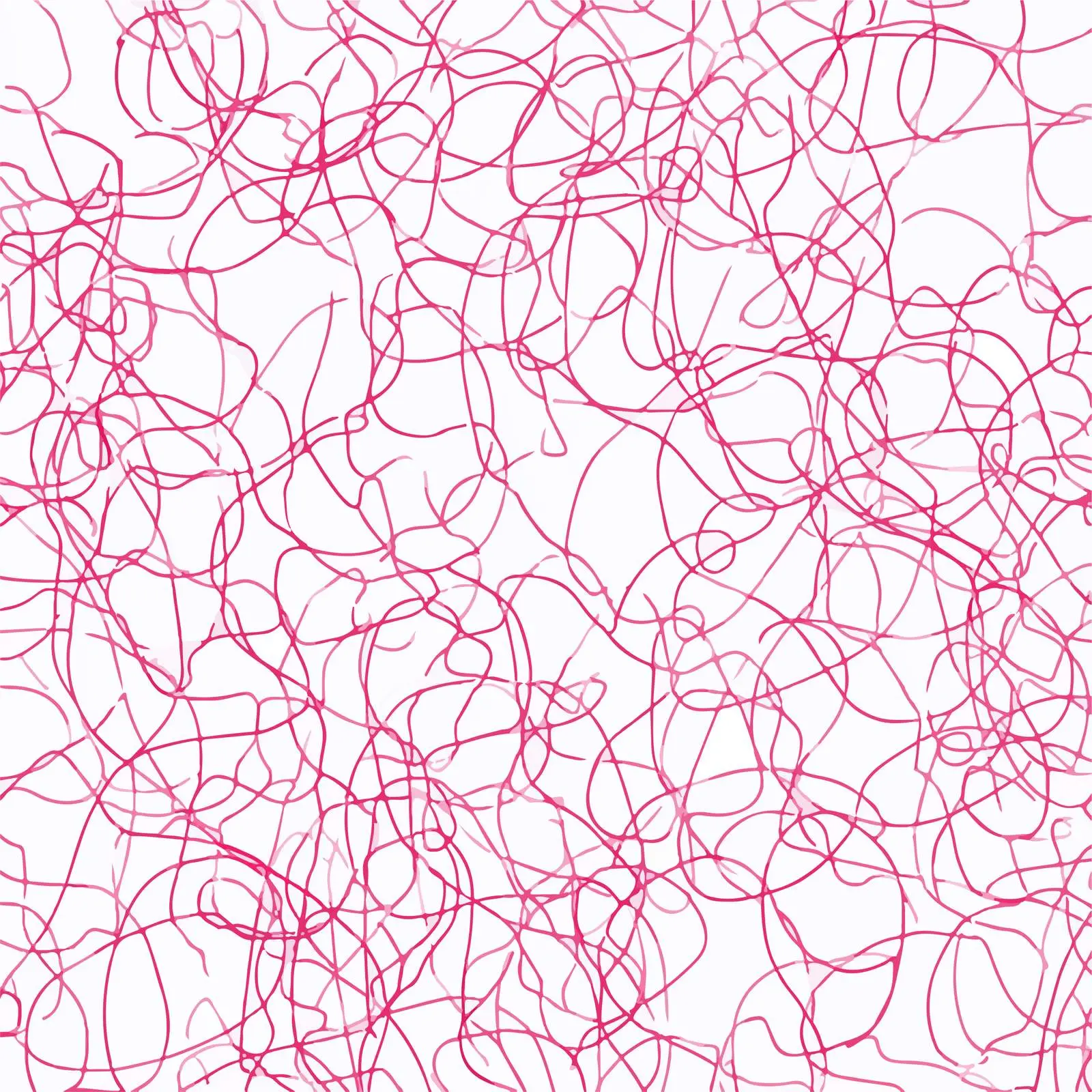 Abstract Continuous Line Scribble Pattern Art — free download from Dotvec