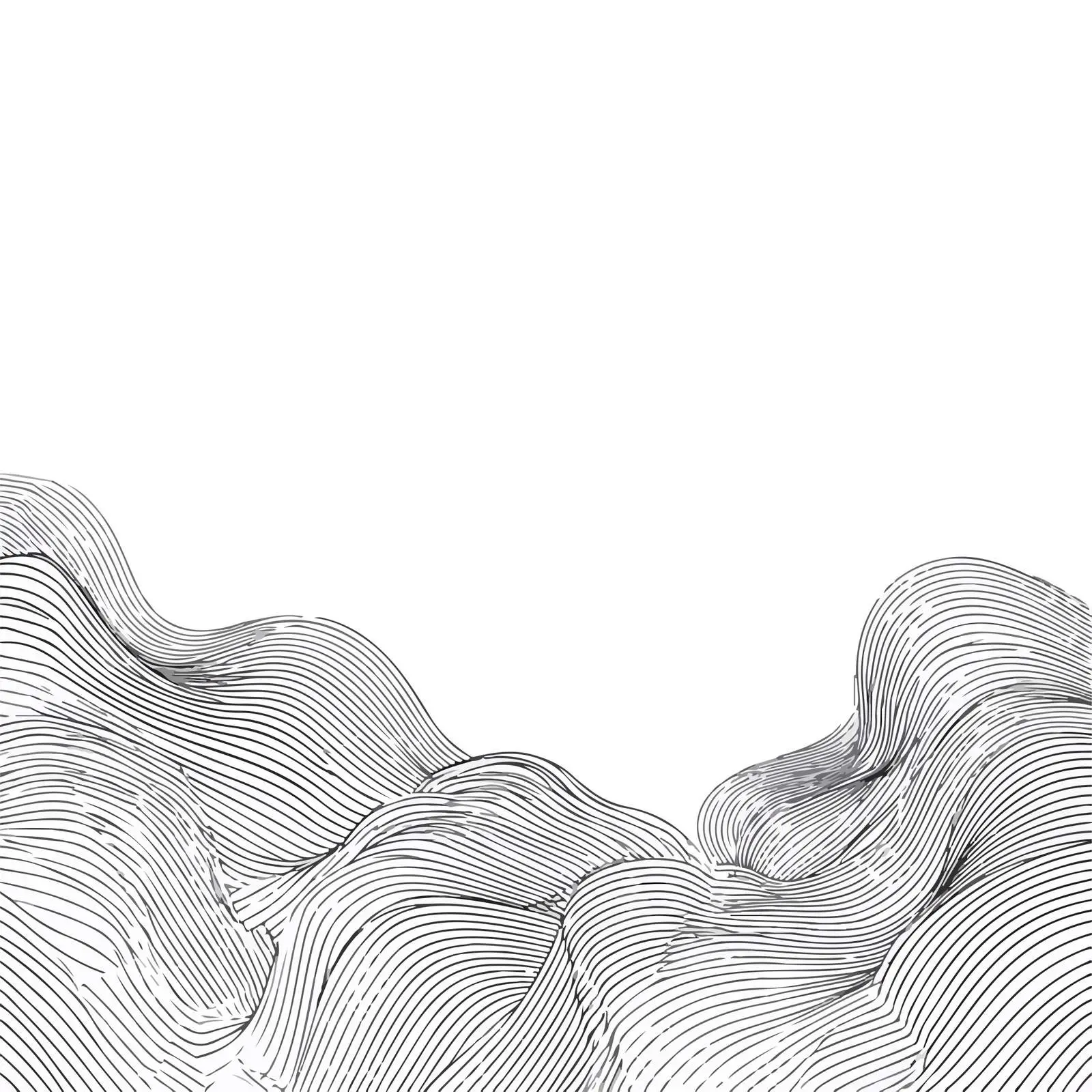 Minimal Wave Pattern Art — free download from Dotvec