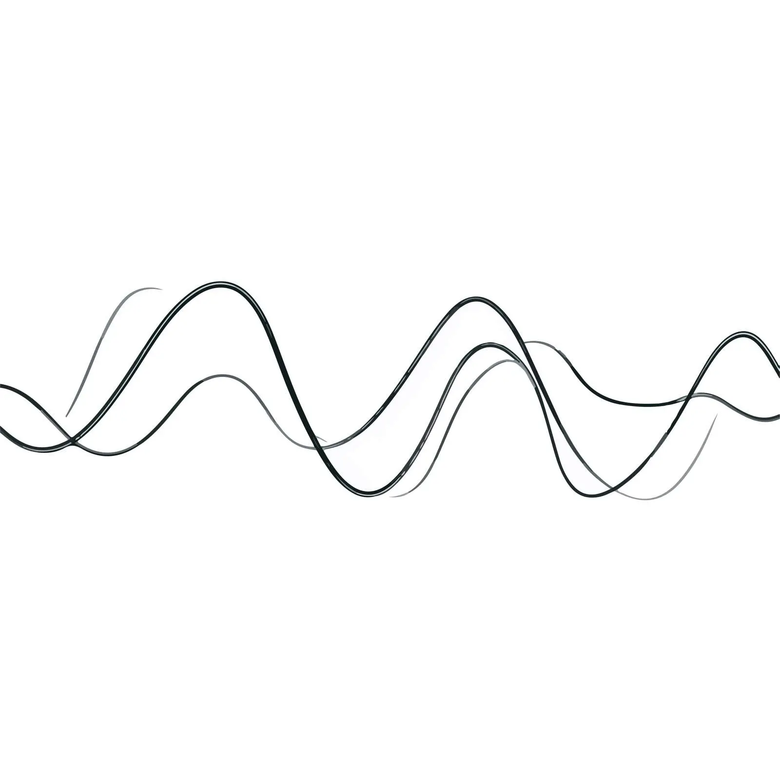 Continuous Wave Pattern Art — free download from Dotvec