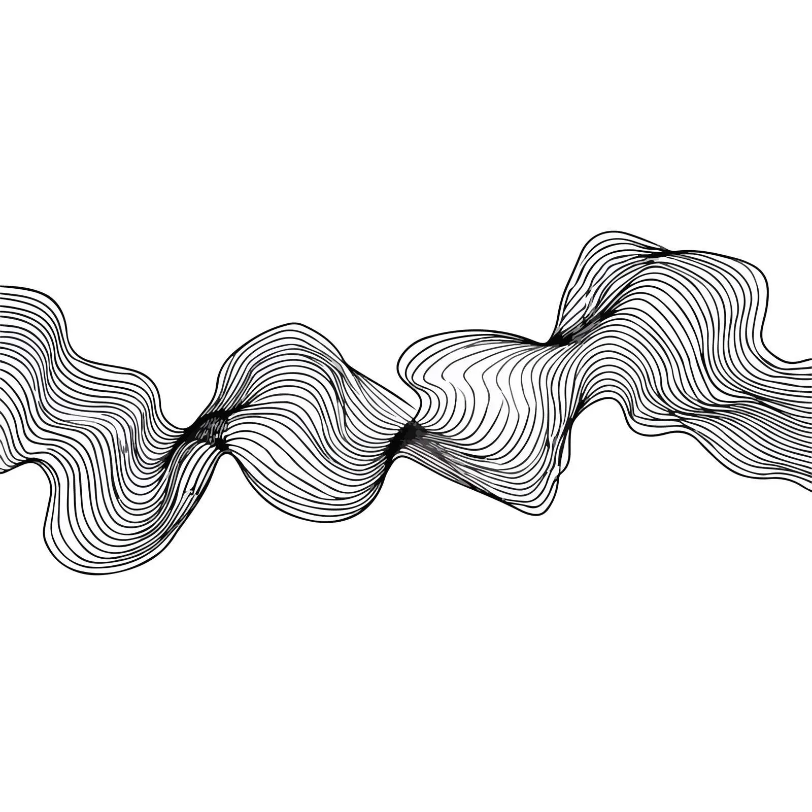 Linear Wave Pattern Artwork — free download from Dotvec