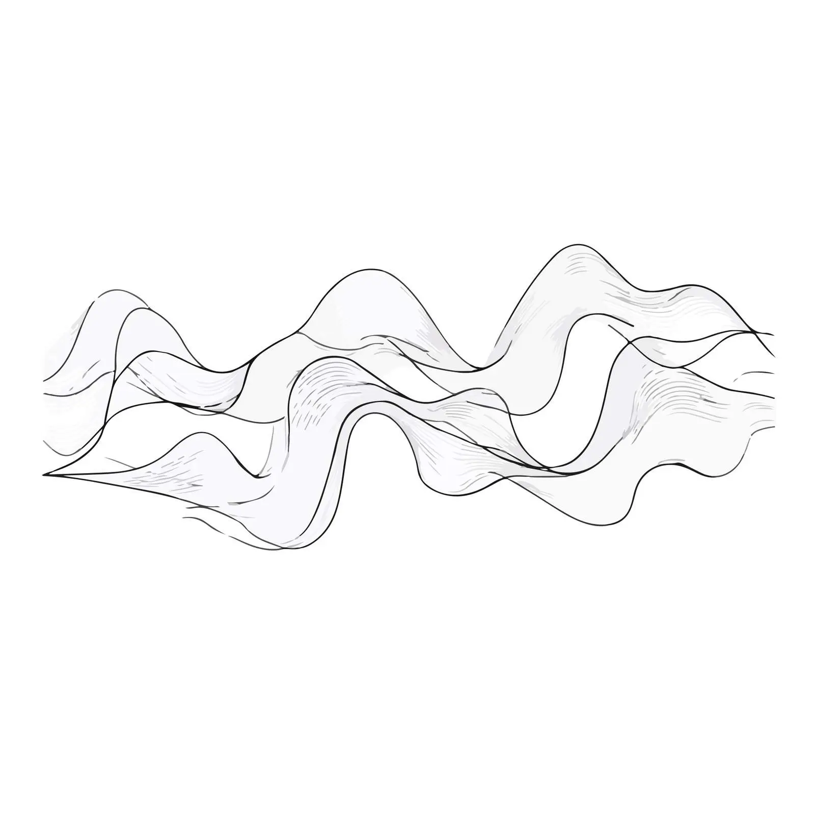 Continuous Wave Art Flow — free download from Dotvec