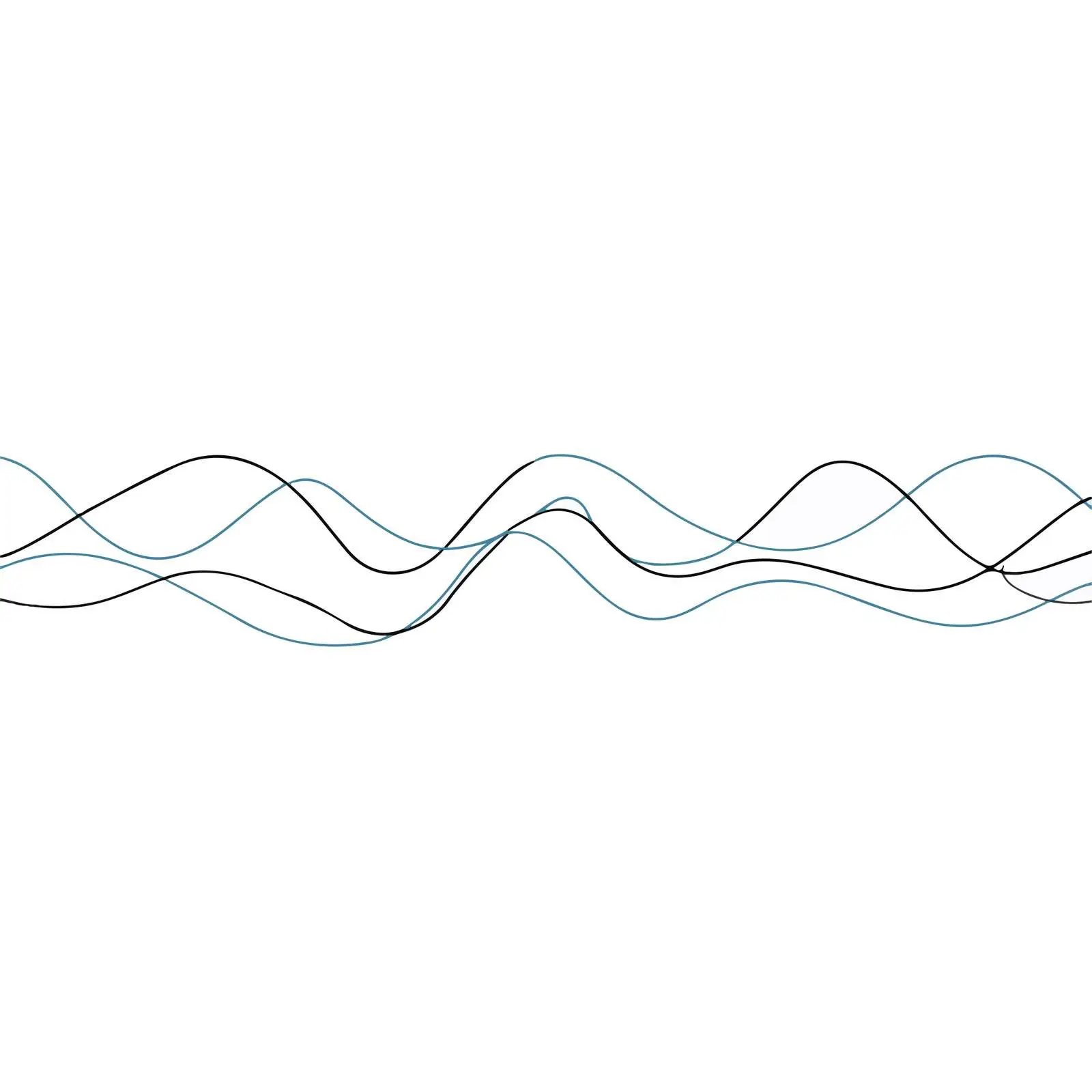 Minimal Wave Pattern Art — free download from Dotvec