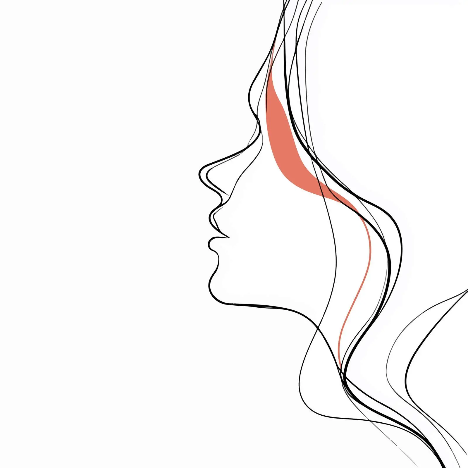 Flowing Curved Lines Artwork — free download from Dotvec