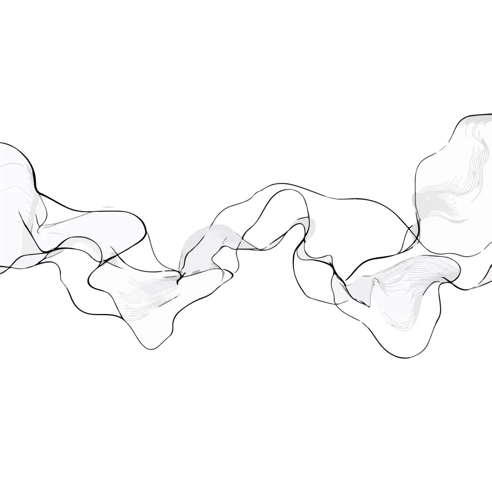 Fluid Organic Shapes Line Art — free download from Dotvec