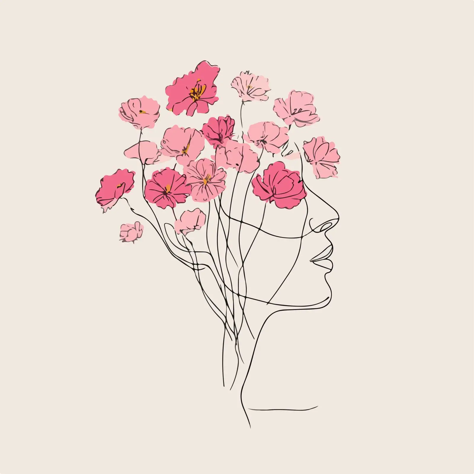 Elegant Floral Headline Artwork — free download from Dotvec