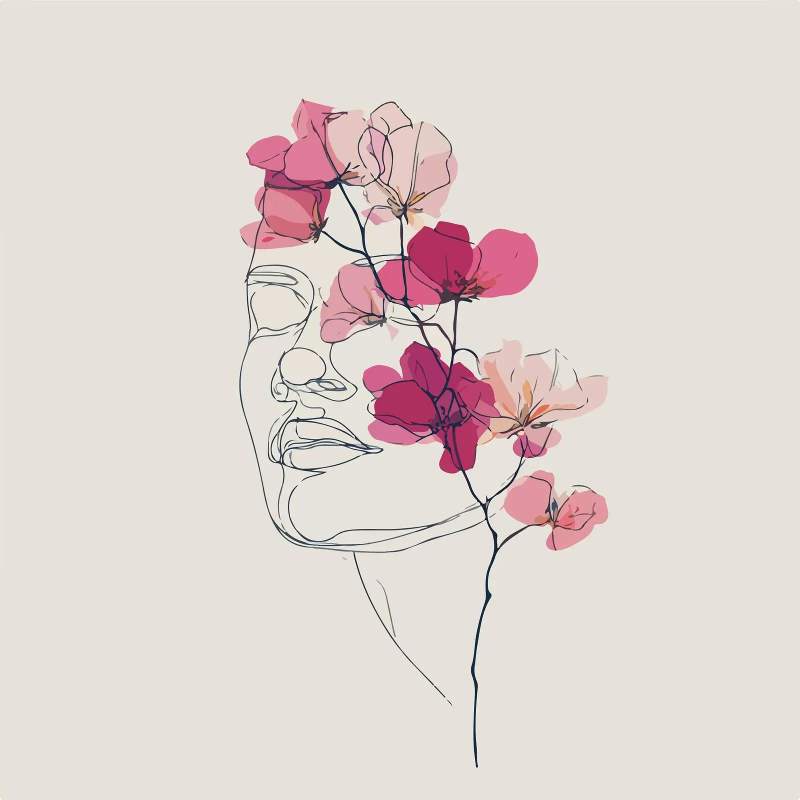 Elegant Floral Headline Art — free download from Dotvec