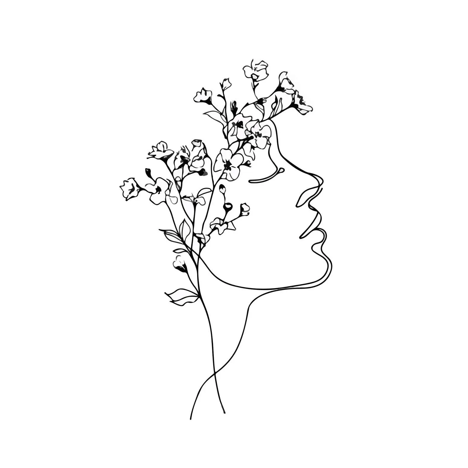 Elegant Floral Headline Illustration — free download from Dotvec