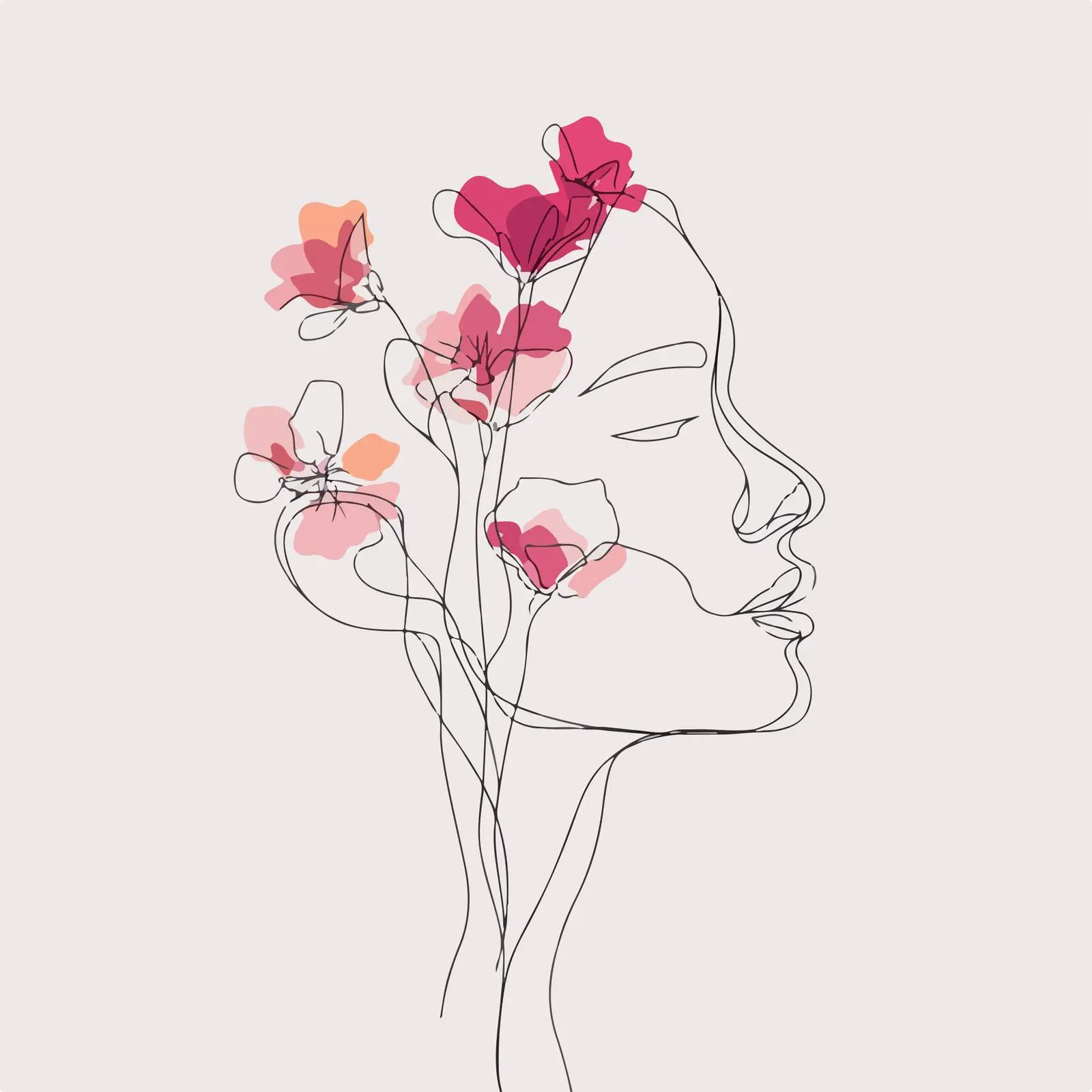 Elegant Floral Headline Artwork — free download from Dotvec