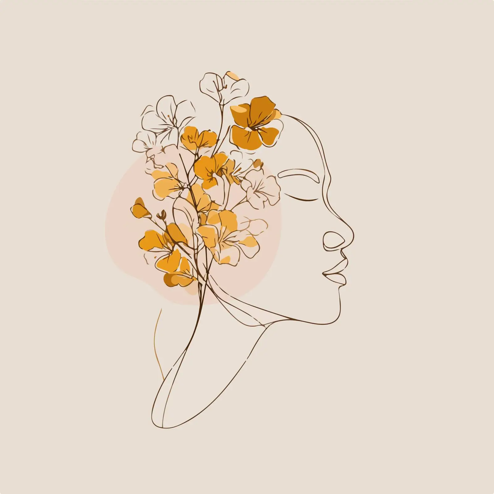 Elegant Floral Headline Art — free download from Dotvec