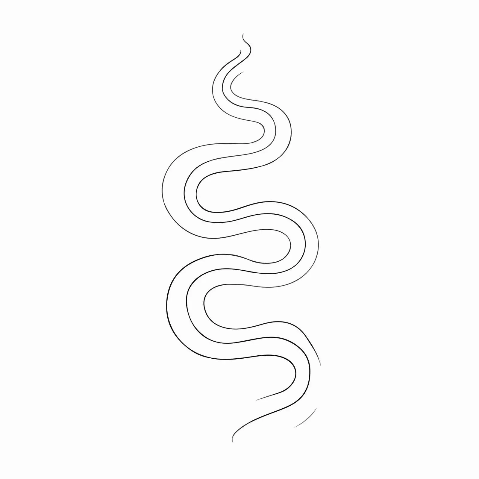 Abstract Continuous Line Art Flow Design — free download from Dotvec