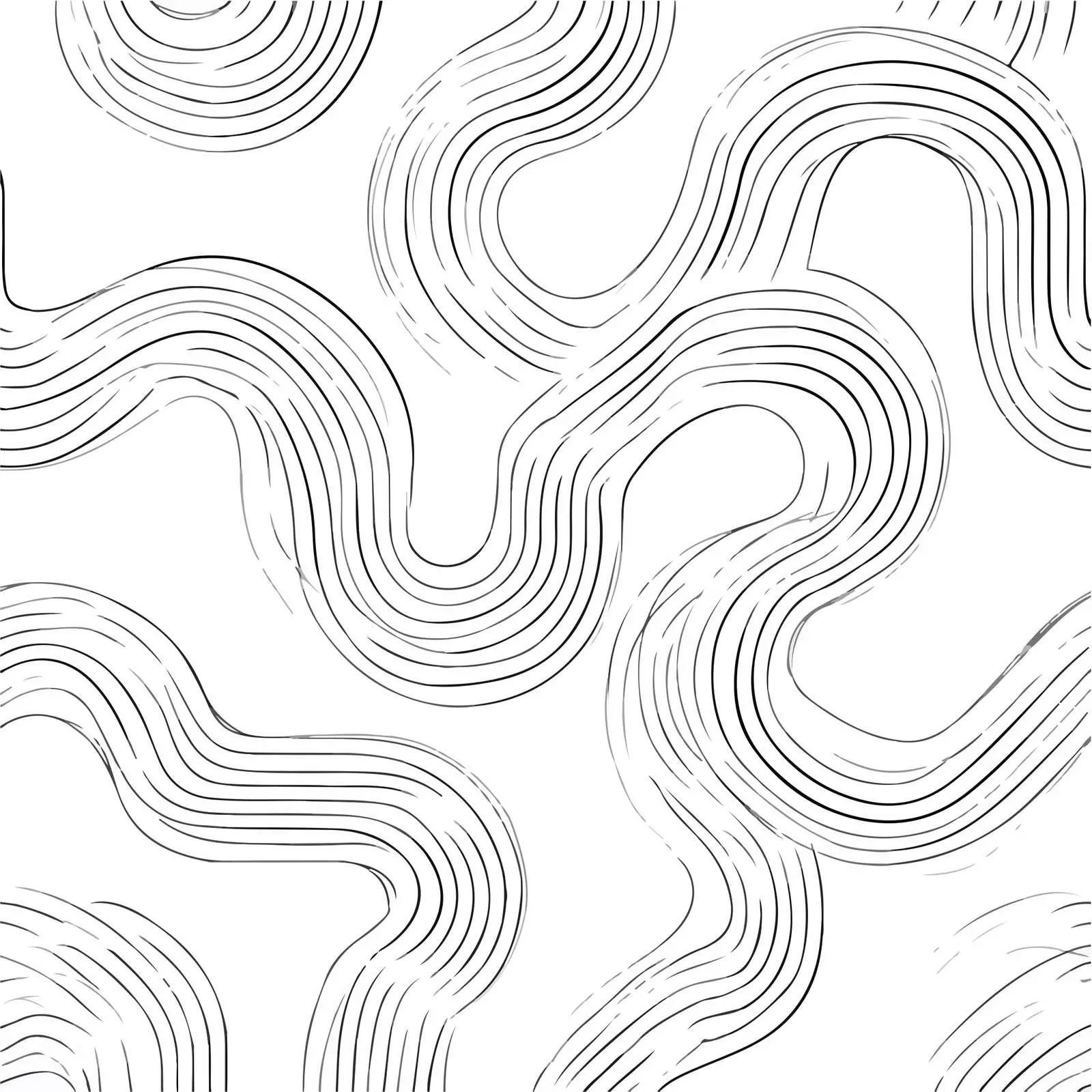 Minimal Geometric Line Pattern Art — free download from Dotvec