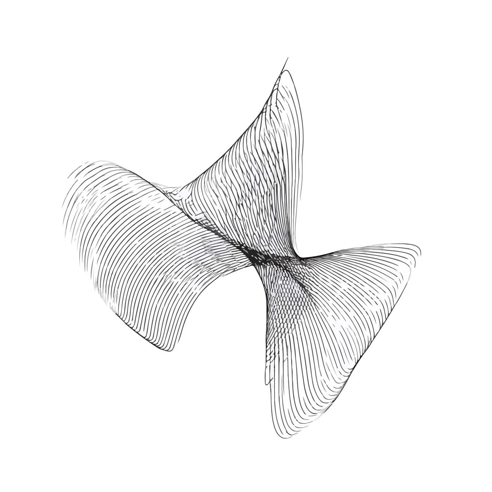 Minimal Geometric Line Pattern Art — free download from Dotvec