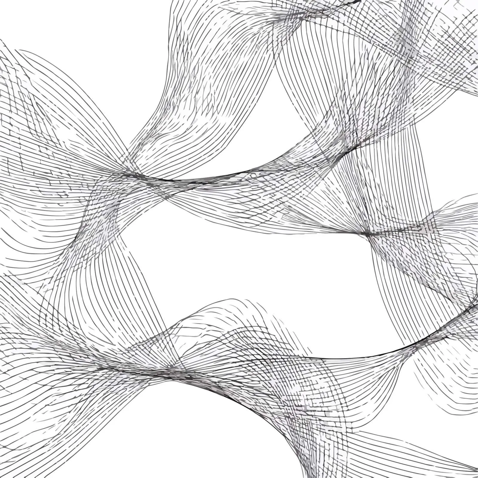 Minimal Geometric Line Pattern Art — free download from Dotvec