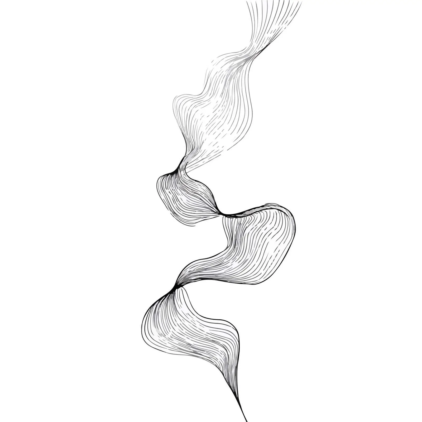 Minimal Geometric Line Pattern Art — free download from Dotvec