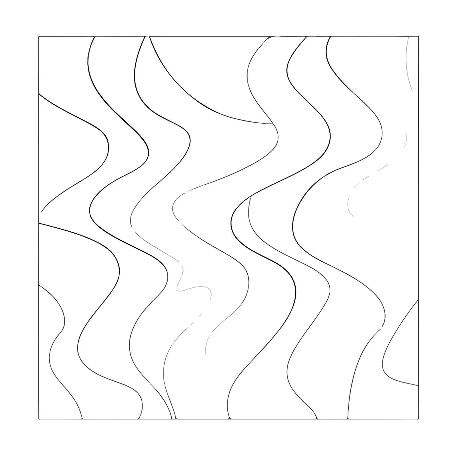 Minimal Geometric Line Pattern Art — free download from Dotvec