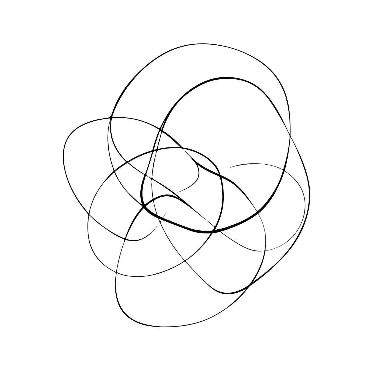 Minimal Curved Shapes Line Art — free download from Dotvec