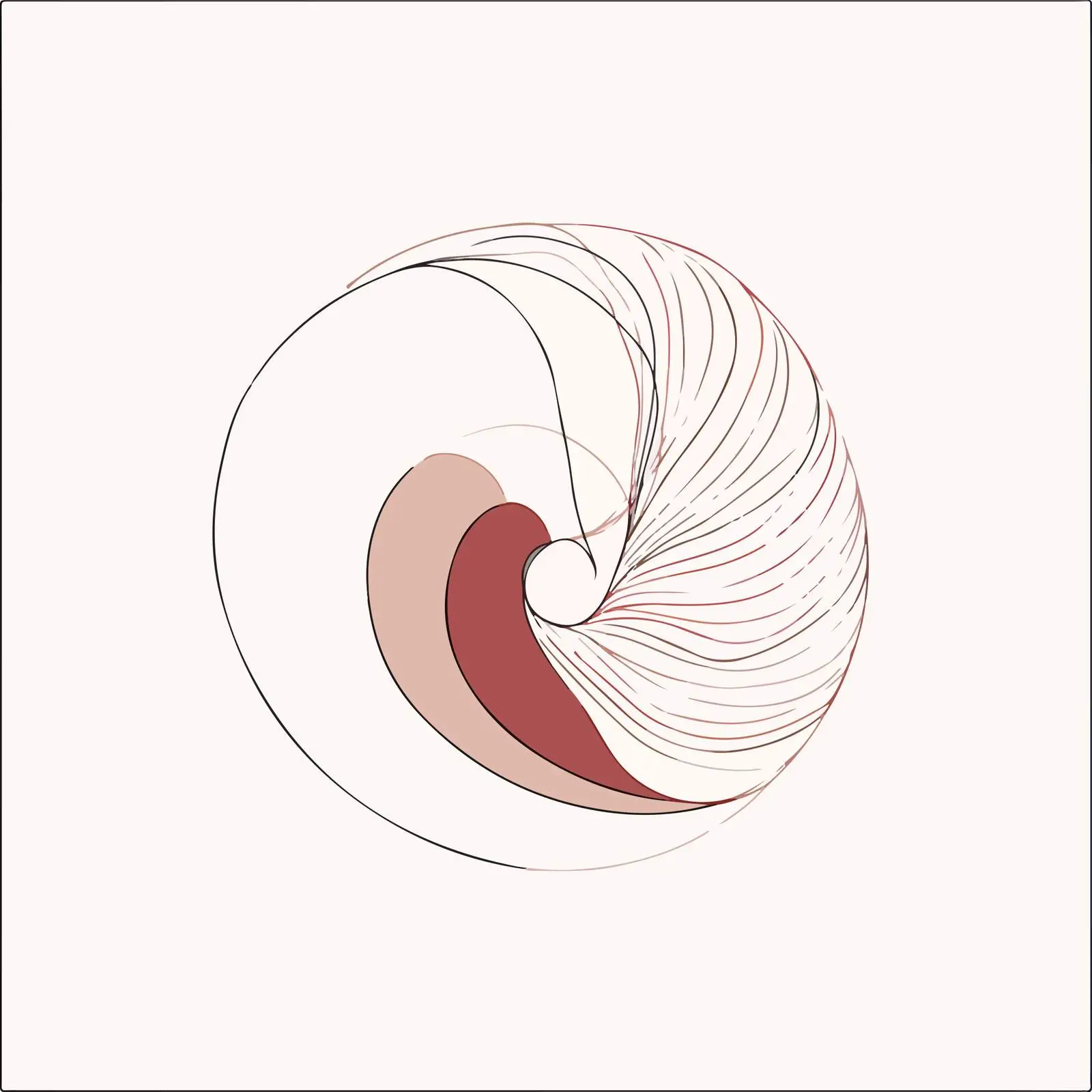 Spiral Line Art — free download from Dotvec