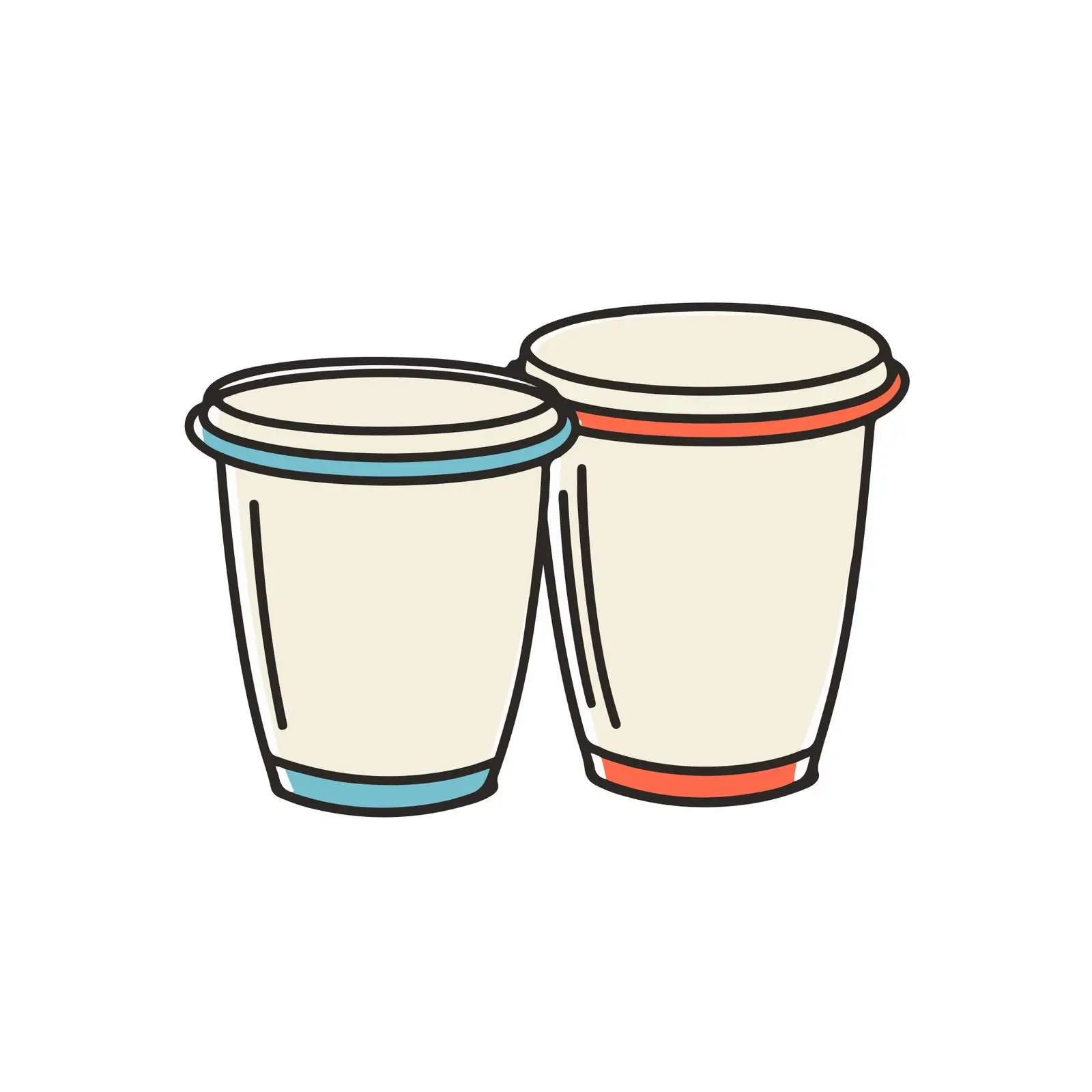 Minimal Bongo Drums Line Art Vector — free download from Dotvec