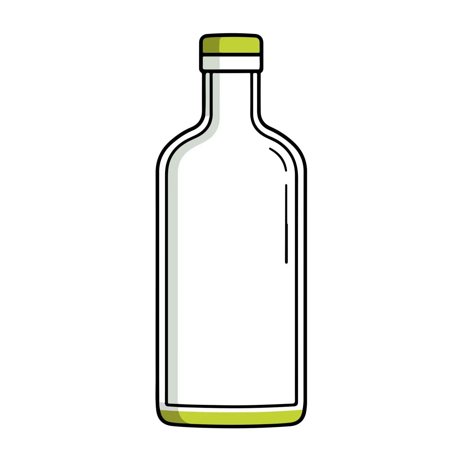 Sleek Bottle Vector Illustration — free download from Dotvec