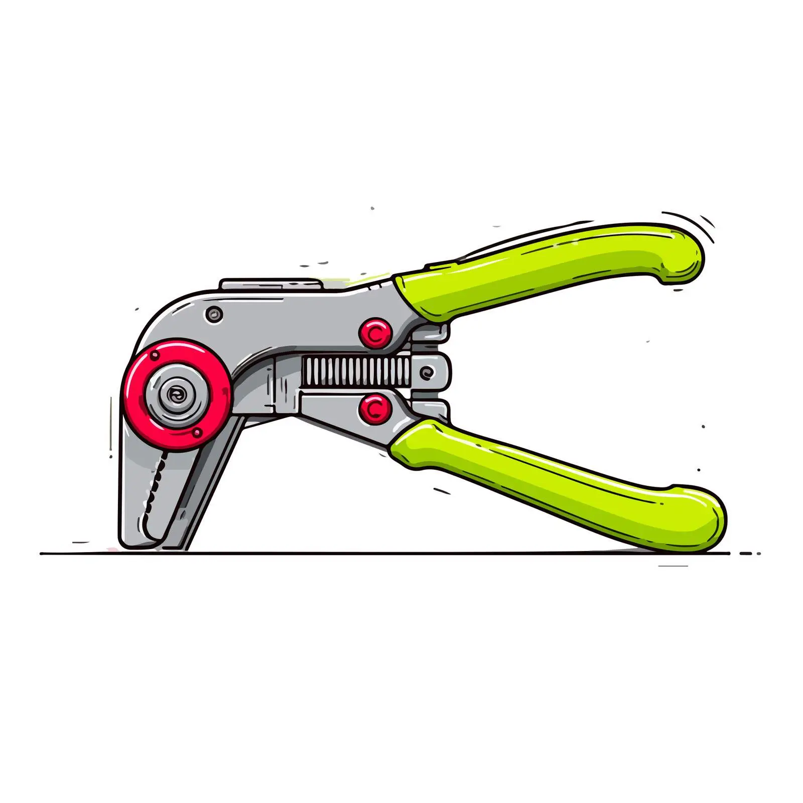 Minimal Clamp Vector Art — free download from Dotvec