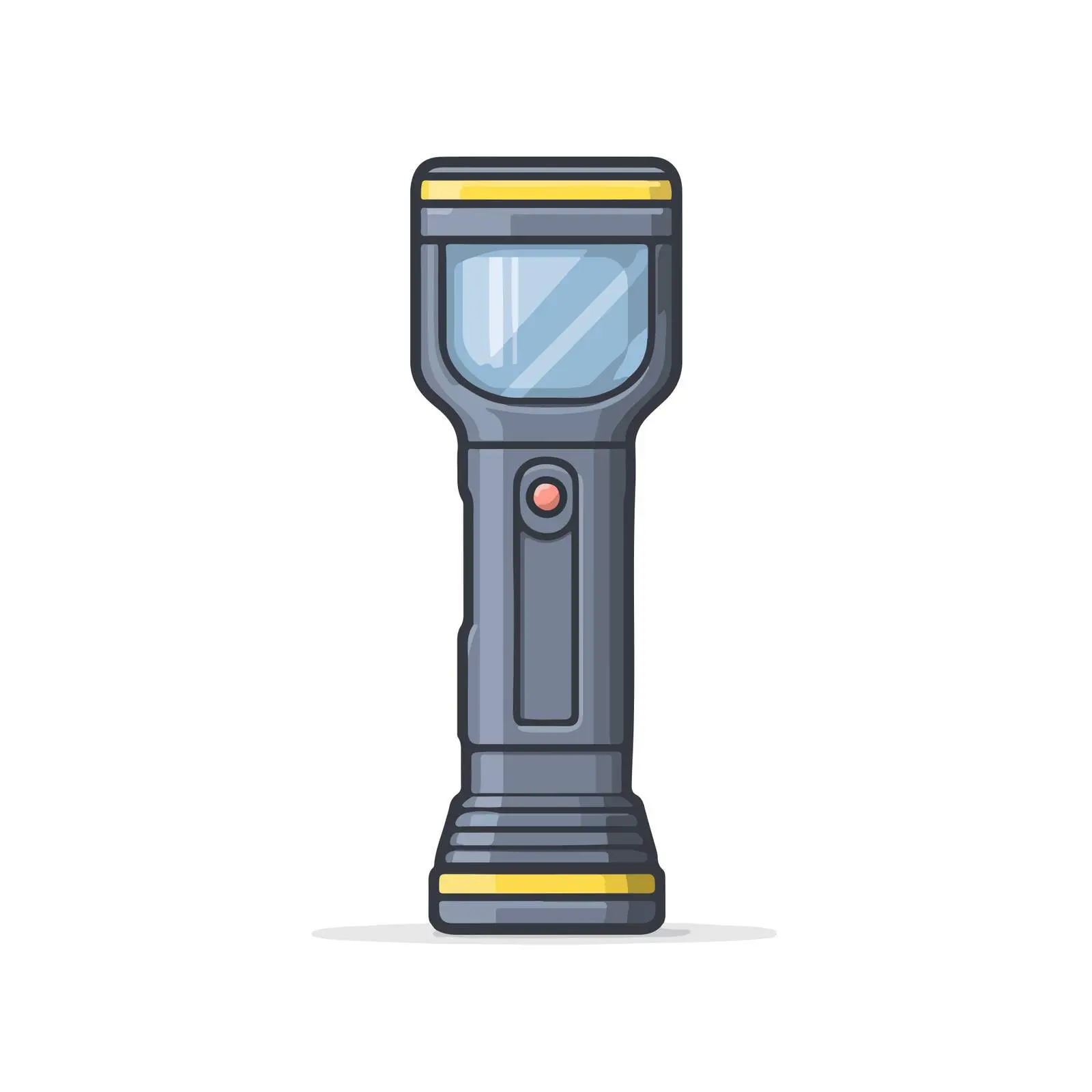 Minimal Flashlight Vector Illustration — free download from Dotvec