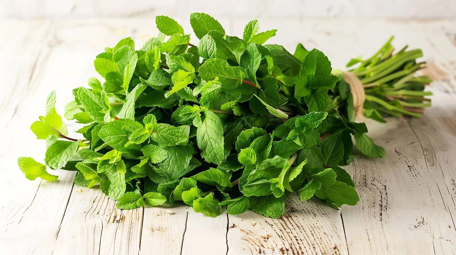 Vibrant Organic Mint Leaves Bundle Display — free download from Dotvec